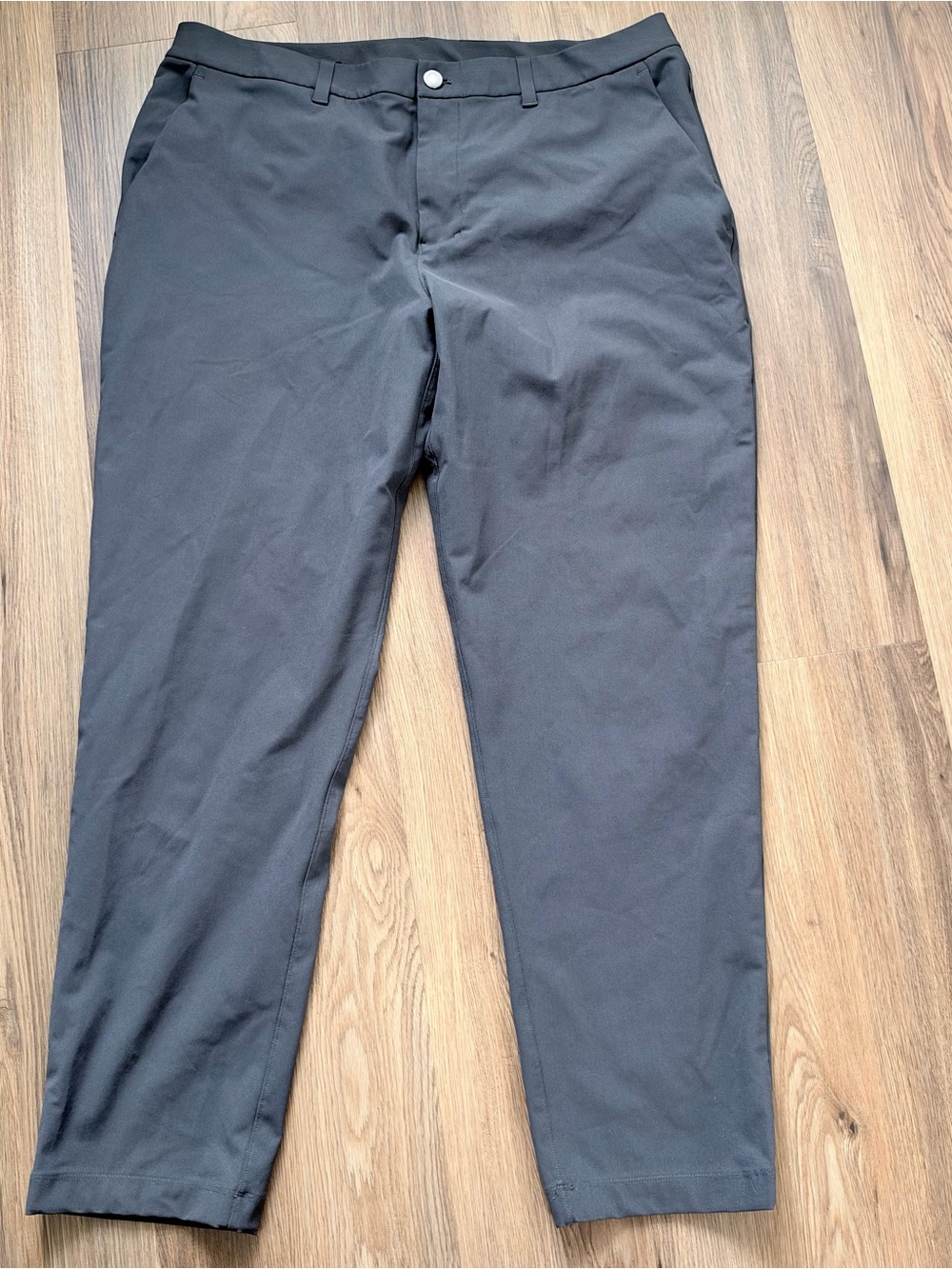 Lululemon ABC Classic Fit Pant Men 36 Obsidian Warpstreme Trouser 30” Preppy EUC